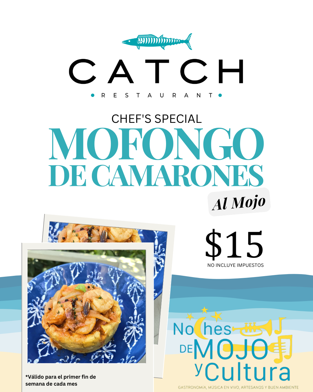 CHEF'S SPECIAL MOFONGO DE CAMARONES