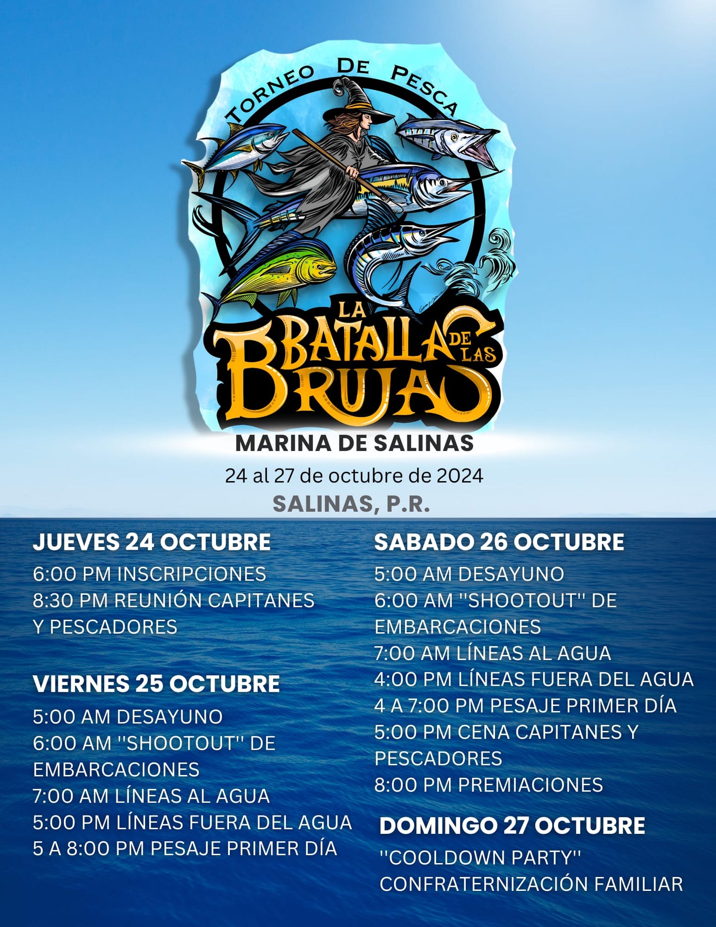 Torneo De Pesca La Batalla De Las Brujas